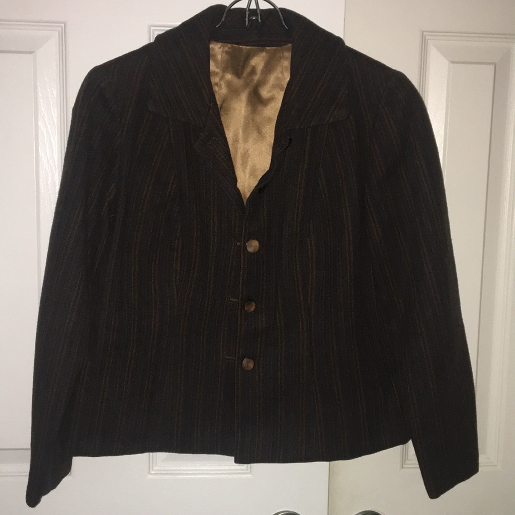 Structured Heavy Wool Jacket